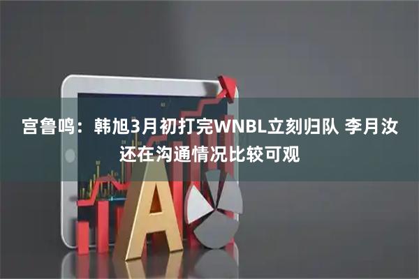 宫鲁鸣：韩旭3月初打完WNBL立刻归队 李月汝还在沟通情况比较可观