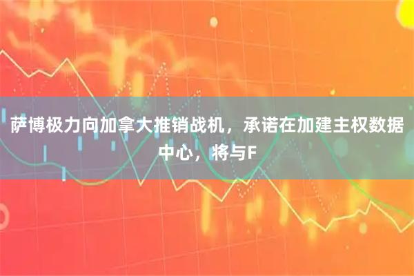 萨博极力向加拿大推销战机,承诺在加建主权数据中心,将与F