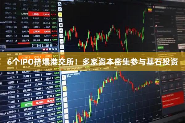 6个IPO挤爆港交所！多家资本密集参与基石投资